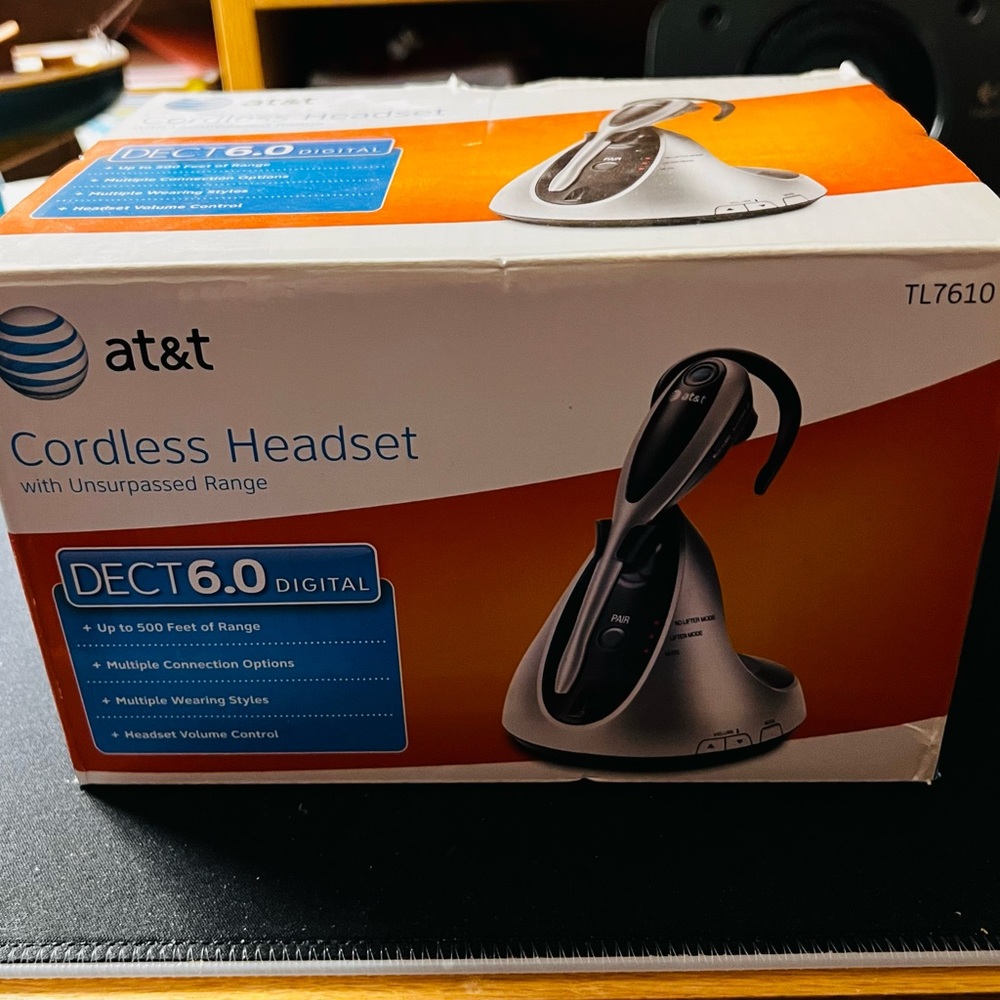 AT&T Cordless Headset Dect 6.0 Digital